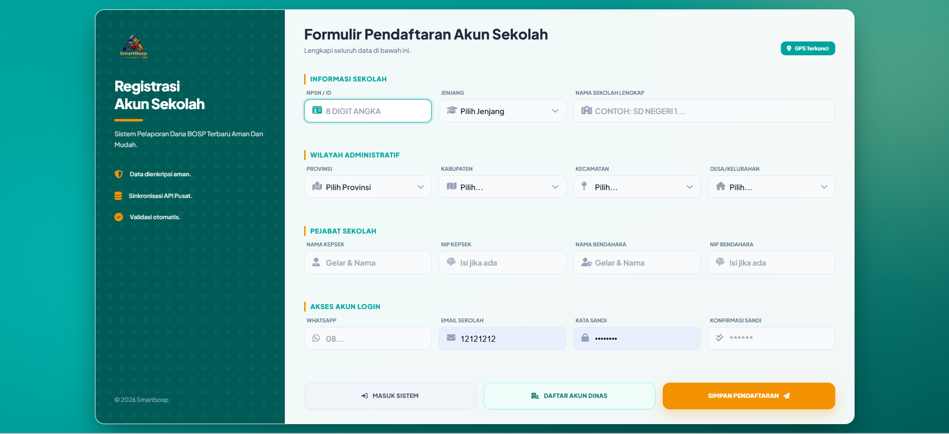 Daftar Sekolah